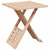 vidaXL Stolik kawowy Brązowy 33 x 33 x 40,5 cm Lity Bukowy
