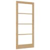 vidaXL Drzwi wewnętrzne ORKDAL Brązowy 93 x 211 cm