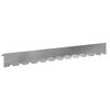 vidaXL Krawężnik do trawnika 10 szt. 102 x 10 x 4 cm Stal srebrny