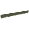 vidaXL Krawężnik do trawnika 50 pcs 103 x 10 cm Stal Oliwkowy zielony