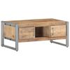 vidaXL Stolik kawowy, 95 x 50 x 40 cm, surowe drewno mango
