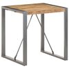 vidaXL St&oacute;ł jadalniany, 70x70x75 cm, lite surowe drewno mango