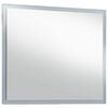 vidaXL Ścienne lustro łazienkowe z LED, 60 x 50 cm