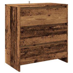 vidaXL Szafka, stare drewno, 70x41x75 cm, materiał drewnopochodny