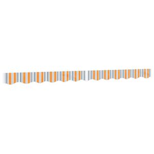 vidaXL Lambrekin do markizy, wielokolorowe paski, 3 m