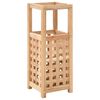 vidaXL Stojak na parasole z litego drewna orzechowego, 18 x 18 x 50 cm