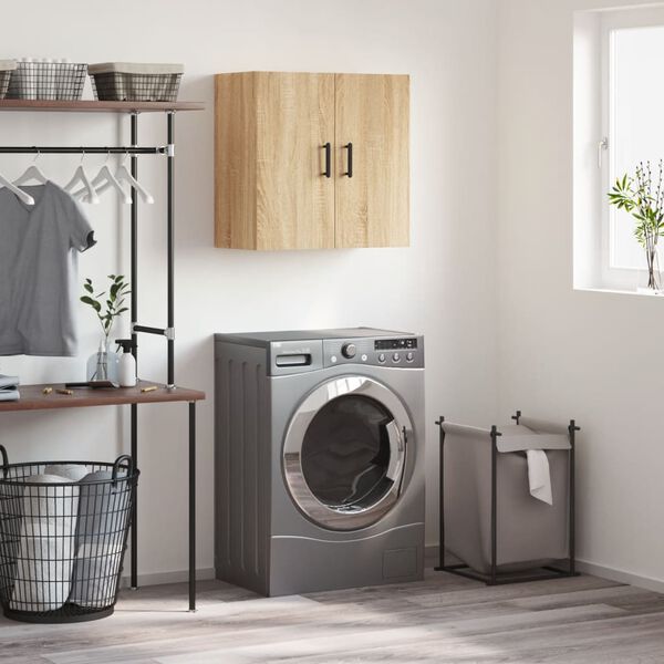 vidaXL Szafka wisząca, dąb sonoma, 60x31x60cm, materiał drewnopochodny