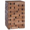 vidaXL Halka Naturalny 29 x 29 x 48 cm Lite drewno z odzysku