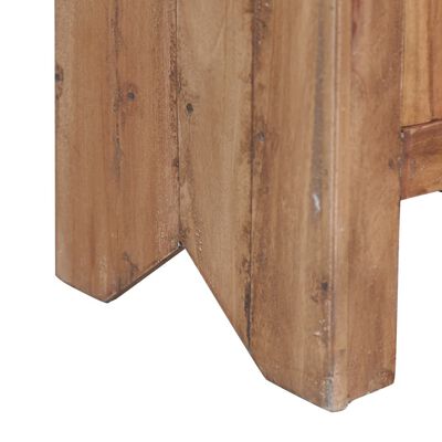 vidaXL Szafka nocna, 43 x 31 x 80 cm, lite drewno mahoniowe