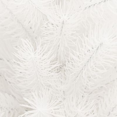 vidaXL Sztuczna choinka z realistycznymi igłami, biała, 65 cm
