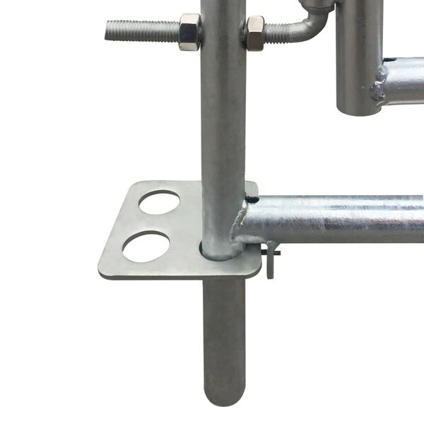 vidaXL Zagroda dla owiec, 4 panele, stal galwanizowana, 183x183x92 cm