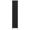 vidaXL Highboard Czarny Dąb 69,5 x 34 x 180 cm Materiał drewnopochodny