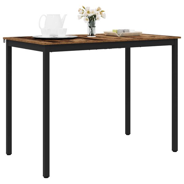 vidaXL Stojący St&oacute;ł Barowy Materiał drewnopochodny