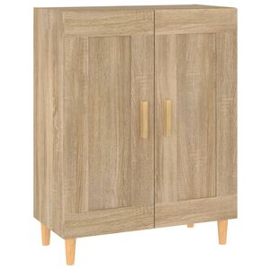 vidaXL Szafka, dąb sonoma, 69,5x34x90 cm, materiał drewnopochodny