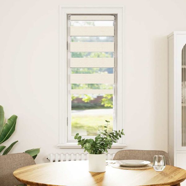 vidaXL Roleta zebra, 40x150 cm, szerokość tkaniny 35,9 cm, poliester