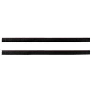 vidaXL Szczotki uszczelniające do drzwi samoprzylepne 2 pcs Brązowy