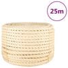 vidaXL Sznur, sizal 100%, 20 mm, 25 m