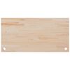 vidaXL Blat biurka, 100x50x2,5 cm, lite drewno sosnowe
