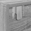 vidaXL Szafka RTV Szara Sonoma 80x31x25,5 cm Drewno klejone