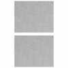 vidaXL Stopień 2 szt. 50 x 40 cm Srebrny Aluminium Prostokątny