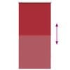 vidaXL Roleta przeciwsłoneczna 60 x 120 cm Czerwona