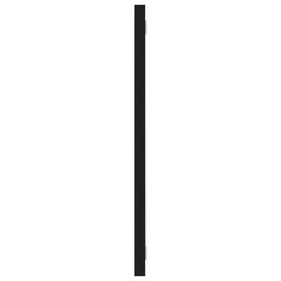 vidaXL Lustro łazienkowe, czarne, 100x1,5x37 cm, płyta wiórowa