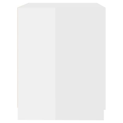 vidaXL Szafka na pralkę, wysoki połysk, biała, 71x71,5x91,5 cm