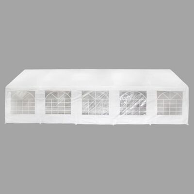 vidaXL Namiot imprezowy, 10 x 5 m, biały