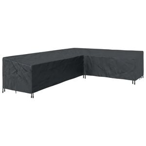 vidaXL Pokrowiec na meble 355 x 275 x 80 cm Tkanina Oxford 210D Czarny