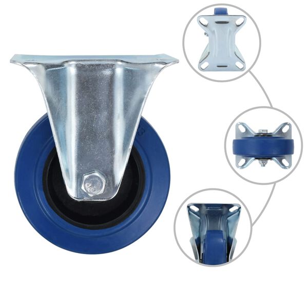 vidaXL K&oacute;łka, 4 szt., 100 mm