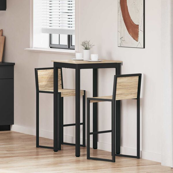 vidaXL Stoły do jadalni Materiał drewnopochodny