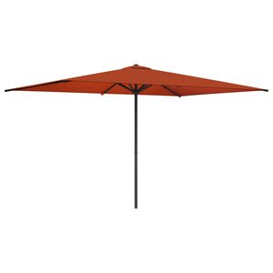 vidaXL Parasolka ogrodowa 200 x 300 cm Poliester Prostokątny terakota