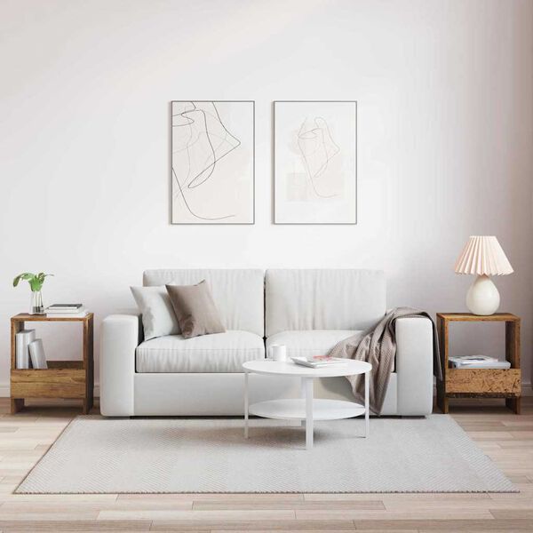 vidaXL Regał na gazety 2 pcs Stare drewno 35 x 30 x 45 cm