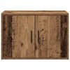 vidaXL Garażowe szafki ścienne 2 szt. Stare drewno Drewno klejone