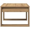 vidaXL Stolik boczny, dąb artisan, 50x50x35 cm materiał drewnopochodny