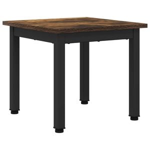 vidaXL Stolik kawowy Dąb dymny 40 x 40 x 36 cm Drewno inżynieryjne