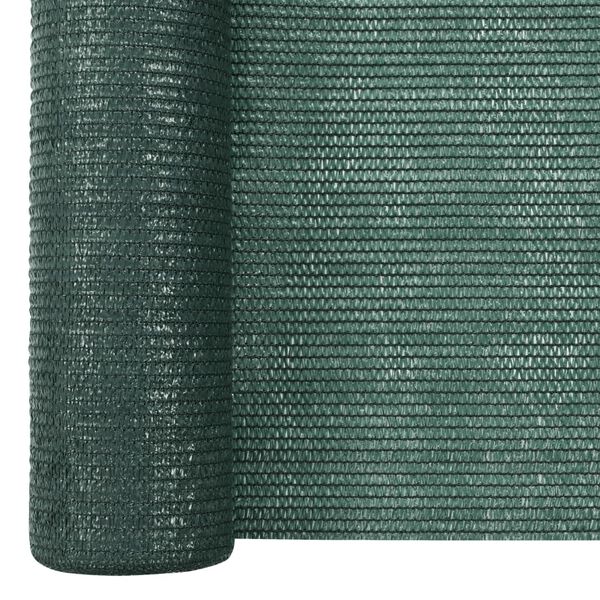 vidaXL Siatka cieniująca, zielona, 1x25 m, HDPE, 75 g/m&sup2;