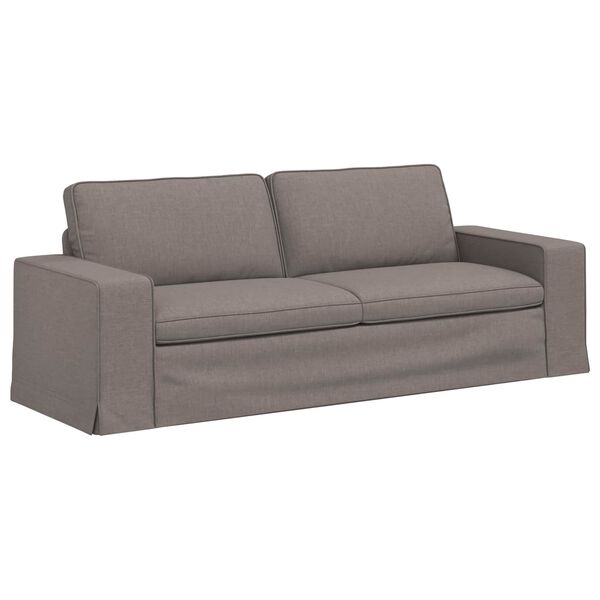 vidaXL Sofa Ciemnoszary