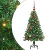 vidaXL Choinka z oświetleniem LED 120 cm 150 LED Ciepła biel