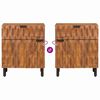 vidaXL Szafka Nocna z szufladą Brązowy 50 x 33 x 60 cm Drewno z mango