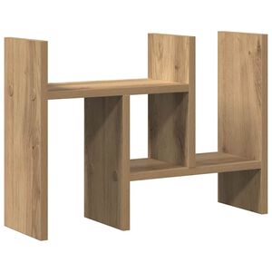 vidaXL Organizator biurka Dąb rzemieślniczy 50 x 15,5 x 35,5 cm