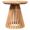 vidaXL Stolik boczny Brązowy 50 x 50 x 49,5 cm Lite drewno teakowe