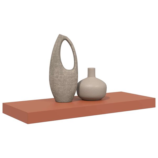 vidaXL P&oacute;łka ścienna Czerwony 60 x 23 x 4 cm Materiał drewnopochodny