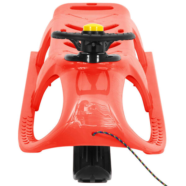 vidaXL Nartosanki, czerwone, 102,5x40x23 cm, polipropylen