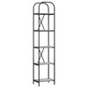 vidaXL P&oacute;łka na książki 5 poziomy 40 x 30 x 183 cm Drewno inżynieryjne