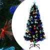 vidaXL Sztuczna choinka Zielony 180 cm PVC