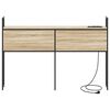 vidaXL Szafka z Ładowaniem dąb sonoma 135 cm Materiał drewnopochodny