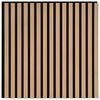vidaXL Panele ścienne 8 szt. 60,5 x 60 cm naturalny
