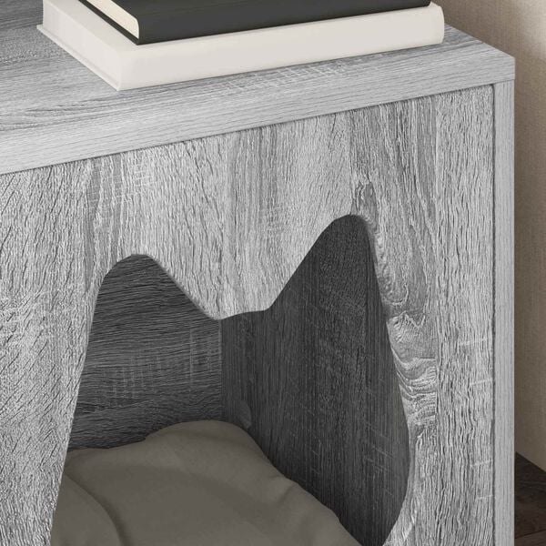 vidaXL Koty Dom Szary Sonoma 42,5 x 40 x 53,5 cm