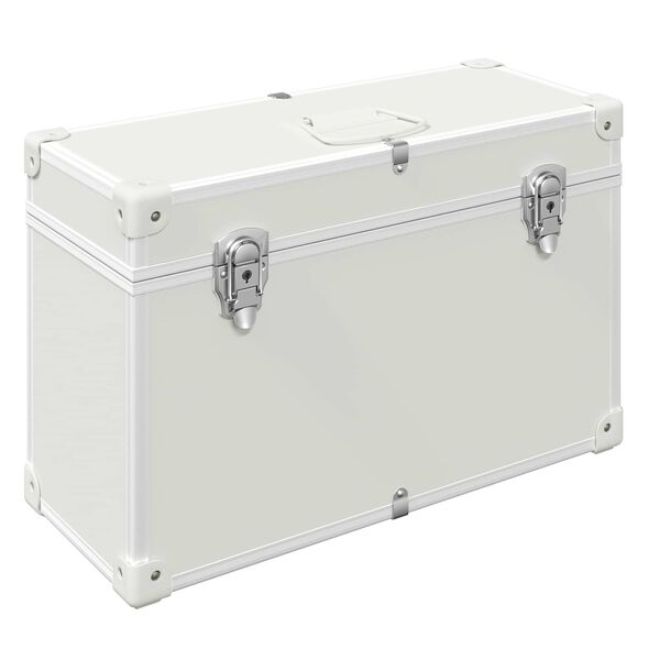 vidaXL Uchwyty do szafek Biały 85 x 45 mm Metal